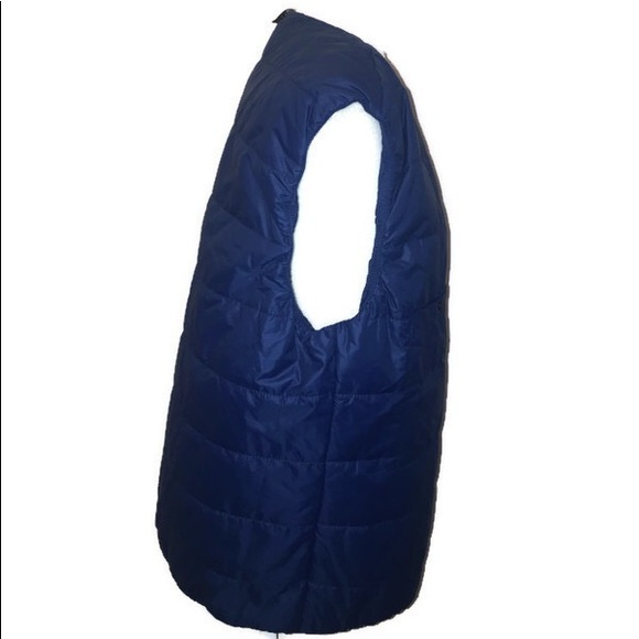 LACOSTE Large Puffer Vest Down Pocket Winter Hiking Outdoors Fishing Mens - Picture 2 of 6